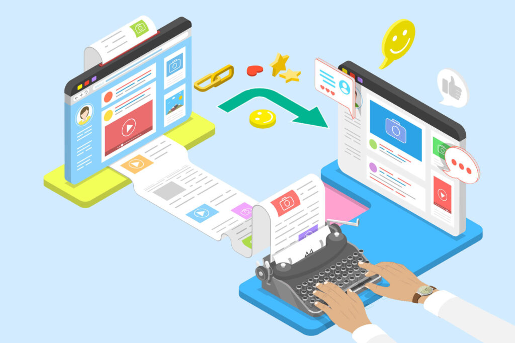 Gastbloggen om te linkbuilden gevisualiseerd